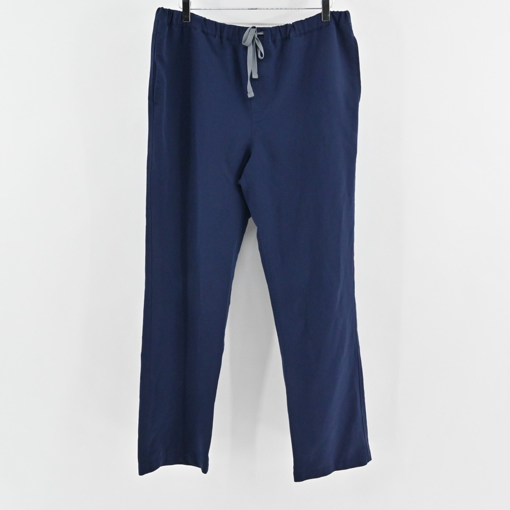 FIGS Pisco Basic Scrubs Pants Mens Size L Navy Blue Technical Collection Medical